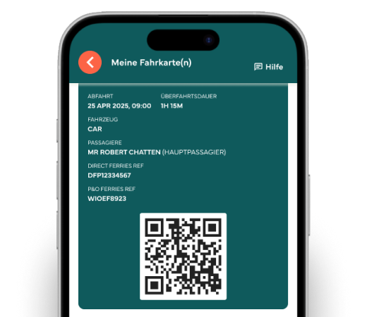 Stressfrei reisen mit E-Tickets.