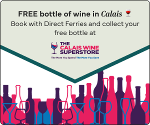 Calais Wine offer mobile banner